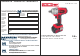 MADER KWIW1802-20 Manual De Instrucciones