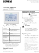 Siemens RDY2000 Instrucciones De Instalación