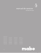 mabe YL1335S-W Manual De Servicio
