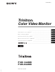 Sony Trinitron PVM-14L2MD Manual De Instrucciones