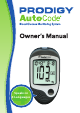 PRODIGY AUTOCODE MANUAL DEL USUARIO Descargar en PDF | ManualsLib