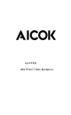 Aicok CM5003B-GS Manual De Instrucciones