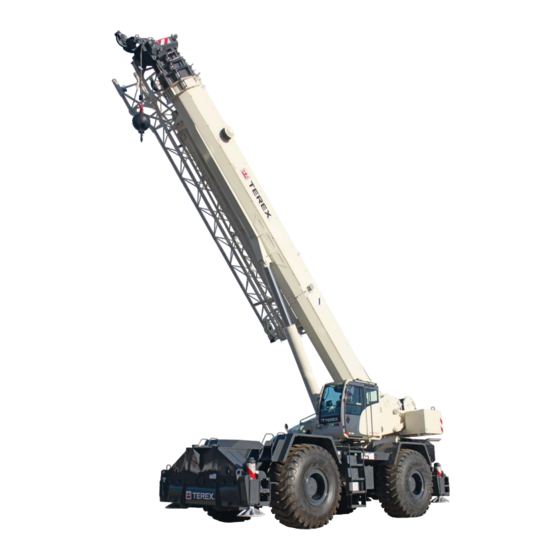 Terex RT 130 Manuales