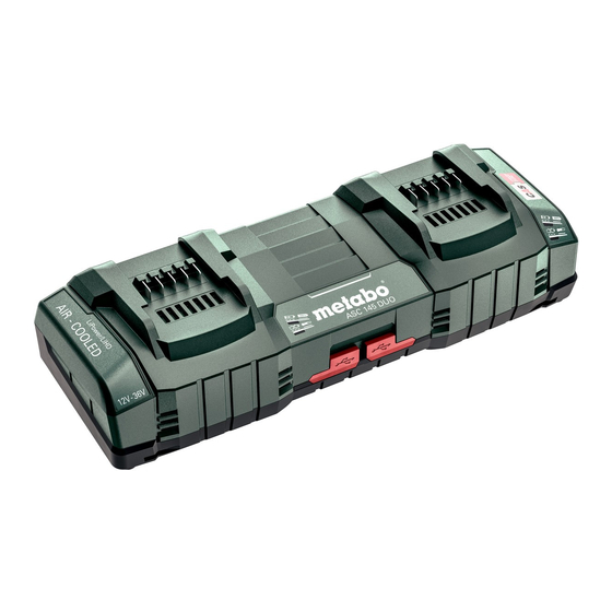 Metabo ASC 145 DUO Manual Original
