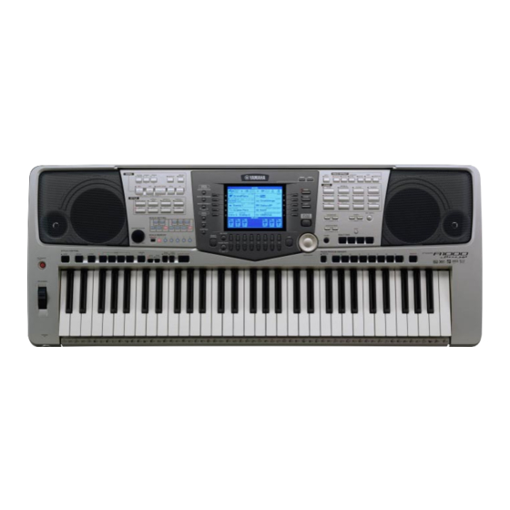 Yamaha Portatone PSR A1000 Manual De Instrucciones