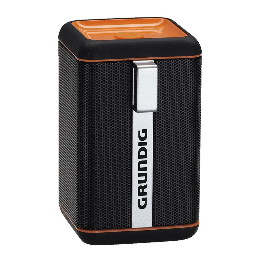Grundig BLUEBEAT GSB 110 Guia De Inicio Rapido