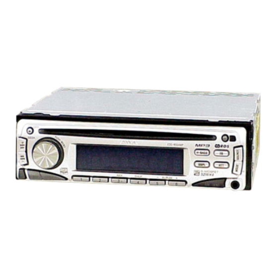 Sony AIVA CDC-R504MP Manual De Instrucciones