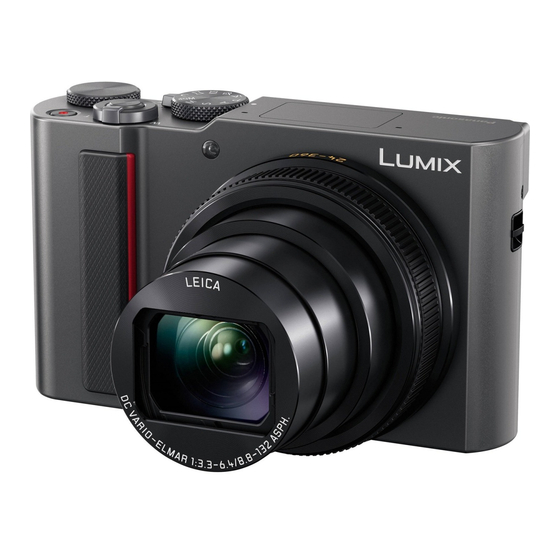 Panasonic Lumix DC-TZ200 Instrucciones De Funcionamiento Para Características Avanzadas