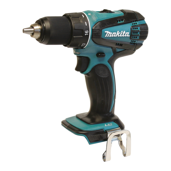 Makita XFD01 Manual De Instrucciones