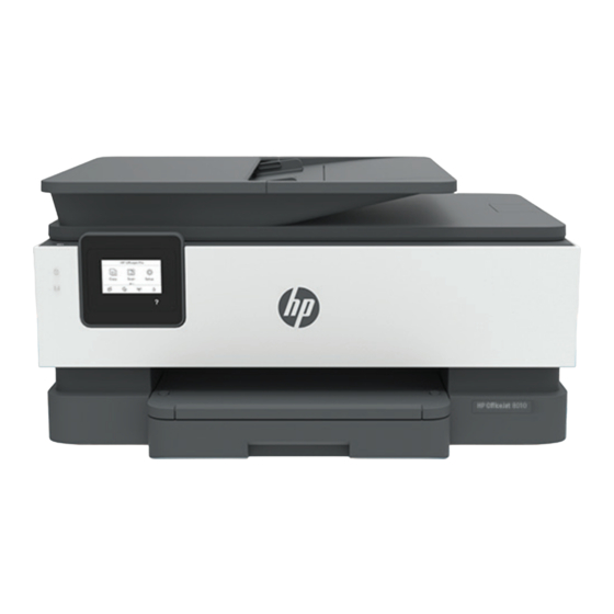HP OfficeJet 8015e Guía De Referencia