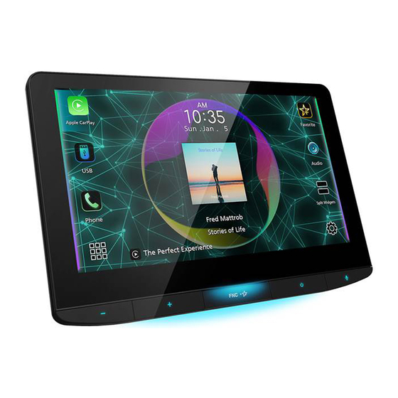 JVC KW-Z1000W Manual De Instrucciones