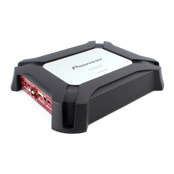 Pioneer GM-6500F Manual Del Propietário