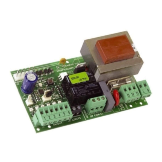 FAAC 596 BPR Manual