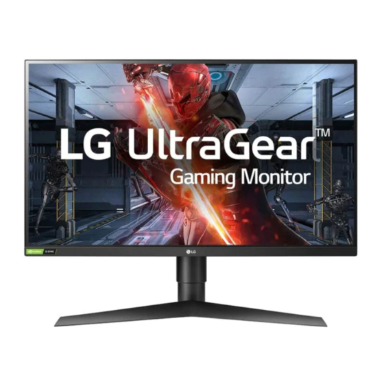 LG UltraGear 27GL850 Manual De Usuario