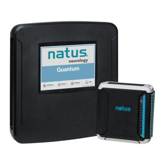 natus Quantum Manual Del Usuario Y De Mantenimiento