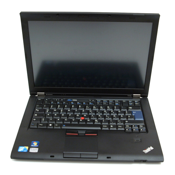 Lenovo ThinkPad T410s Guía De Servicio Y De Resolución De Problemas