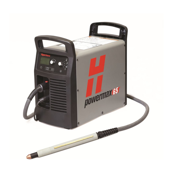 Hypertherm Powermax65 Manual Del Operador