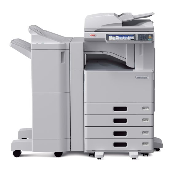 Oki ES9465 MFP Guía Para Solucionar Problemas