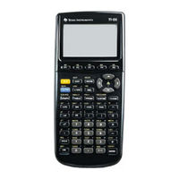 Texas Instruments TI-86 Manual De Usuario