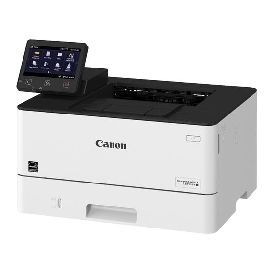 Canon imageCLASS X LBP1238 Guía De Configuración Rápida