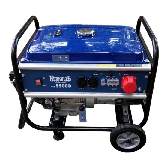 HERKULES HSE 5500 D Manual De Instrucciones Original
