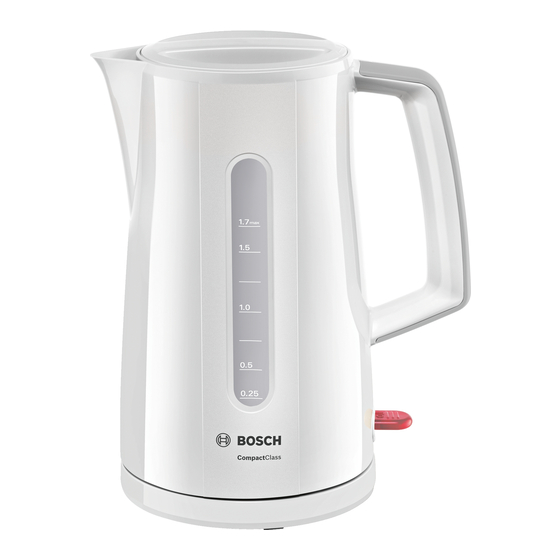 Bosch TWK3A011 Instrucciones De Uso