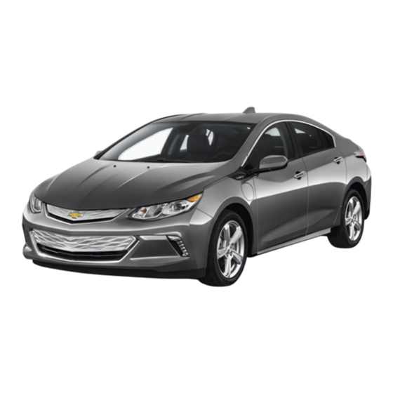 Chevrolet VOLT 2017 Manual Del Propietário