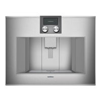 Gaggenau CM 450 Instrucciones De Montaje