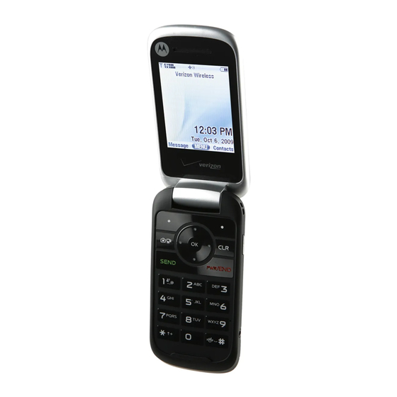 Motorola Entice W766 Guia Del Usuario