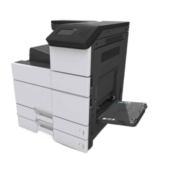 Lexmark MS910 Serie Manuales