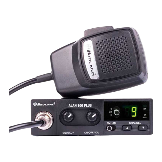 Midland ALAN 100 PLUS B Manual De Instrucciones