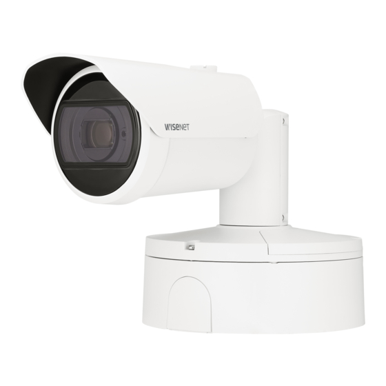 Wisenet XNO-6123R Manual Del Usuario