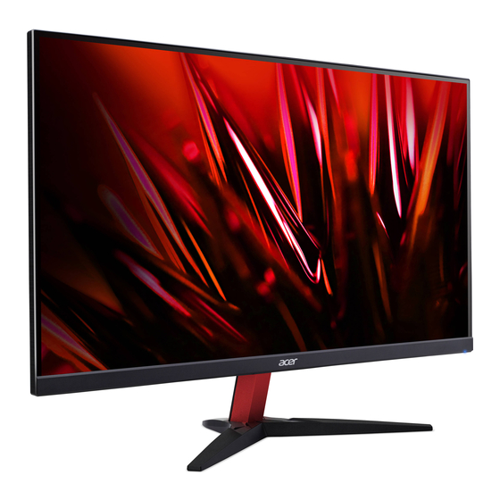 Acer NITRO KG272 Manuales