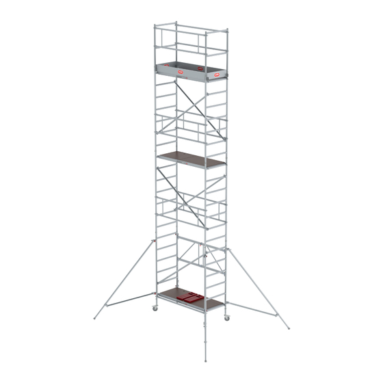 Altrex RS TOWER 34 Manuales