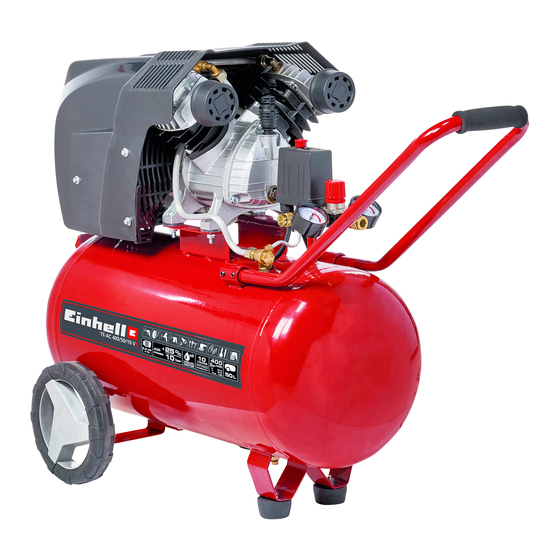 EINHELL TE-AC 400/50/10 V Manual De Instrucciones Original