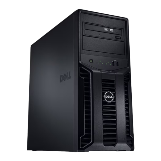 Dell PowerEdge T110 II Procedimientos Iniciales Con El Sistema