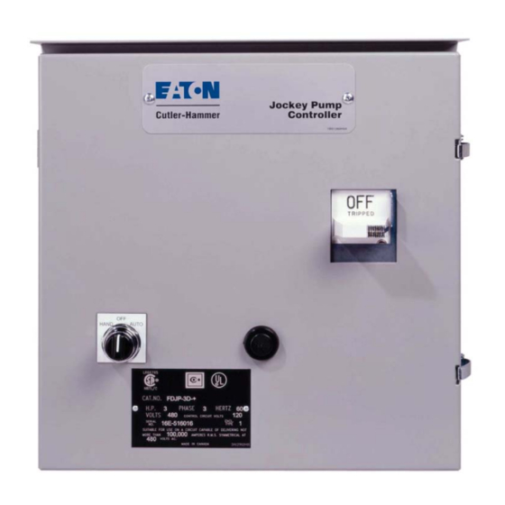 Eaton Cutler-Hammer Jockey Manual De Instrucciones