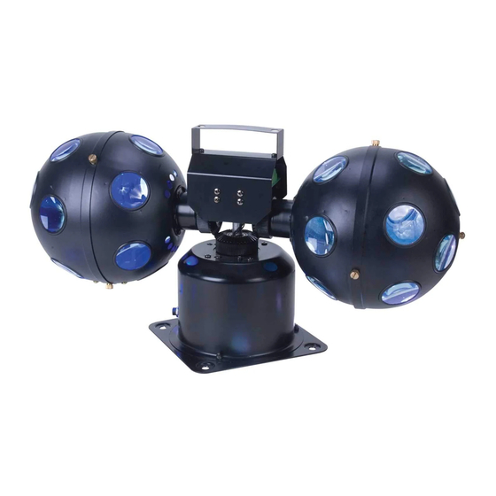 ADJ American DJ ROTO BALLS TRI LED Instrucciones De Usuario