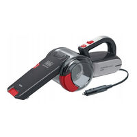 Black and Decker Dustbuster BDCAR1200 Manual De Instrucciones