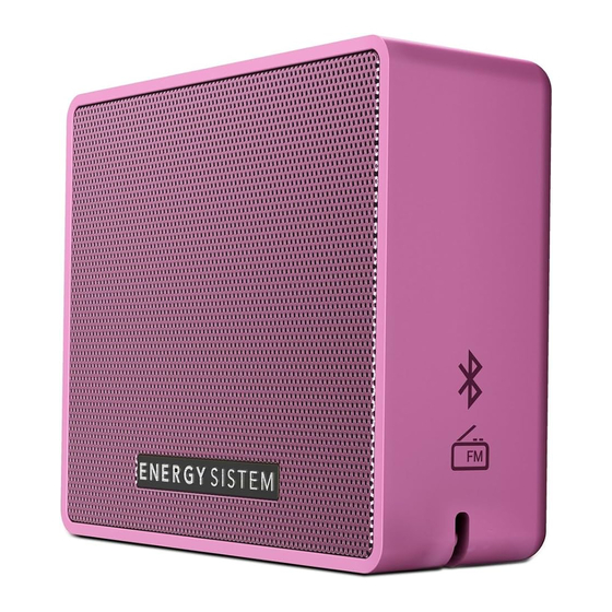 ENERGY SISTEM Music Box 1+ Manuales