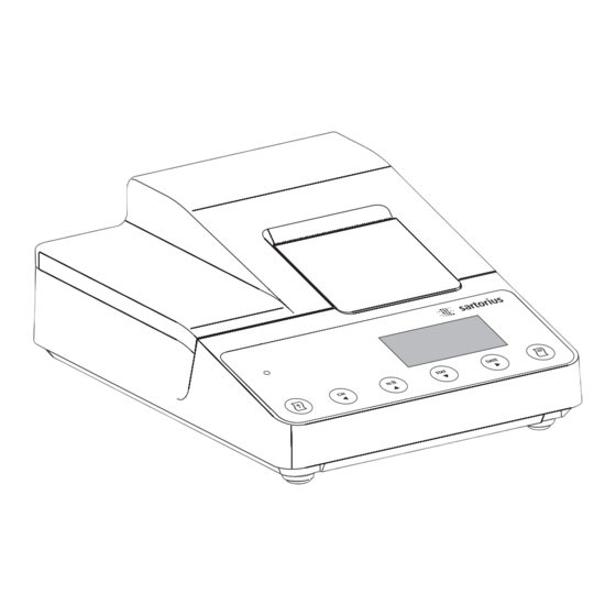 Sartorius YDP 20-PH Instrucciones De Manejo