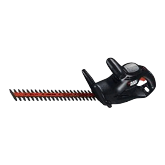 Black and Decker TR016 Manual De Instrucciones
