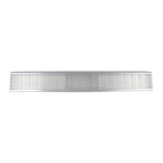 Interceramic MB-600G-CP Manual De Instrucciones