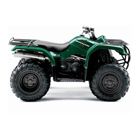 Yamaha BRUIN 350 Manual Del Propietário