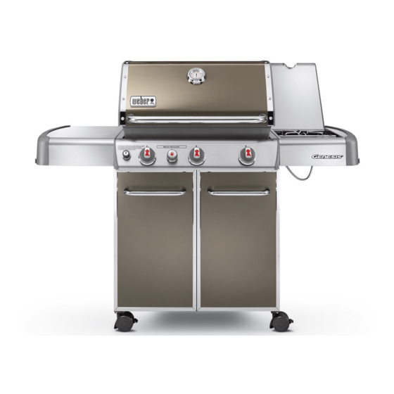 Weber Genesis E-330 Manuales