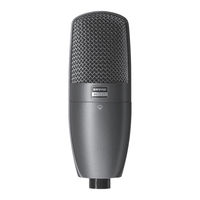 Shure BETA 27 Manual De Instrucciones