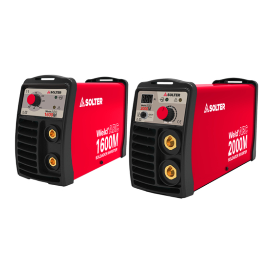 Solter weld'ARC 1600M Manual De Instrucciones