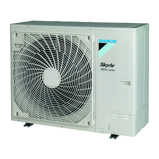 Daikin RZAG71N7V1B Guía De Referencia Del Instalador