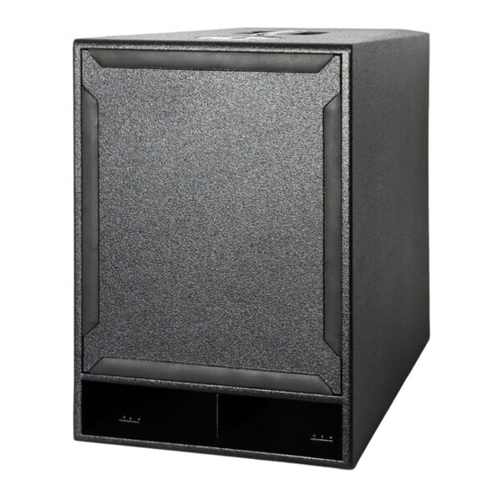 thomann the box Miniray Slave Sub Manual De Instrucciones
