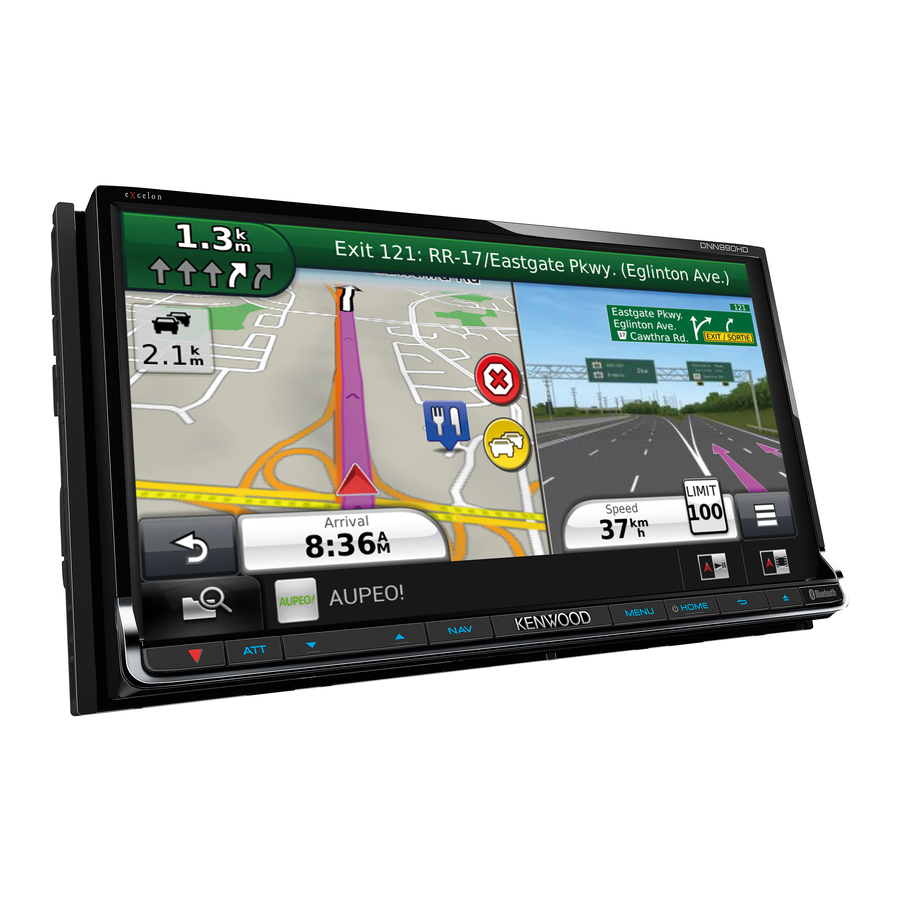 Kenwood DNN990HD Manual De Instrucciones
